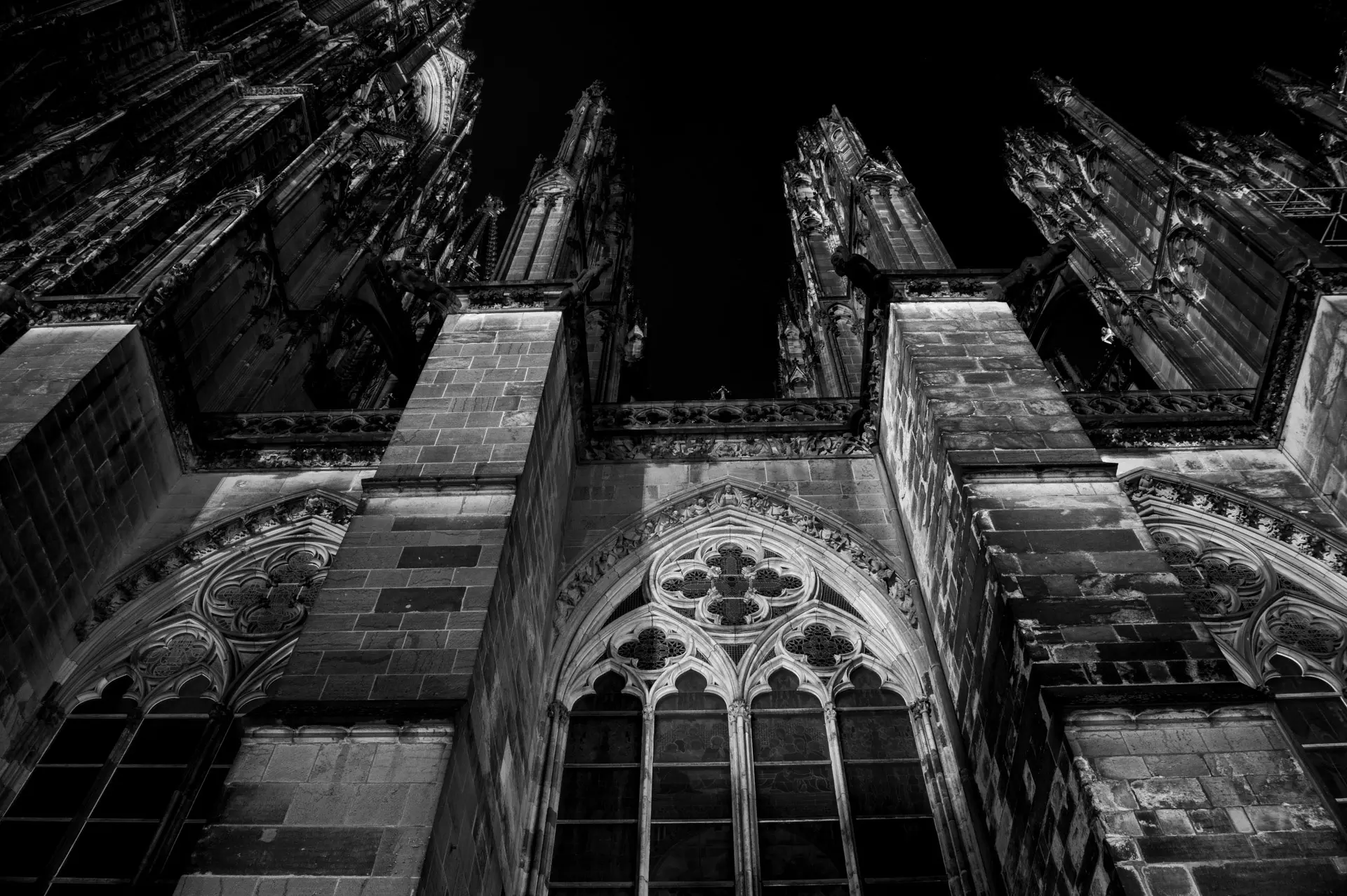 Kölner Dom bei Nacht