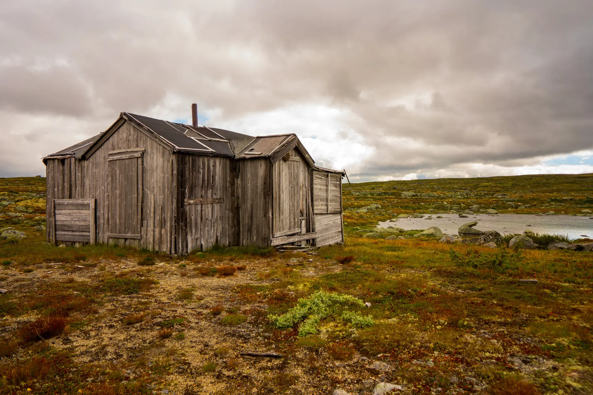 Holzhütte in Norwegen