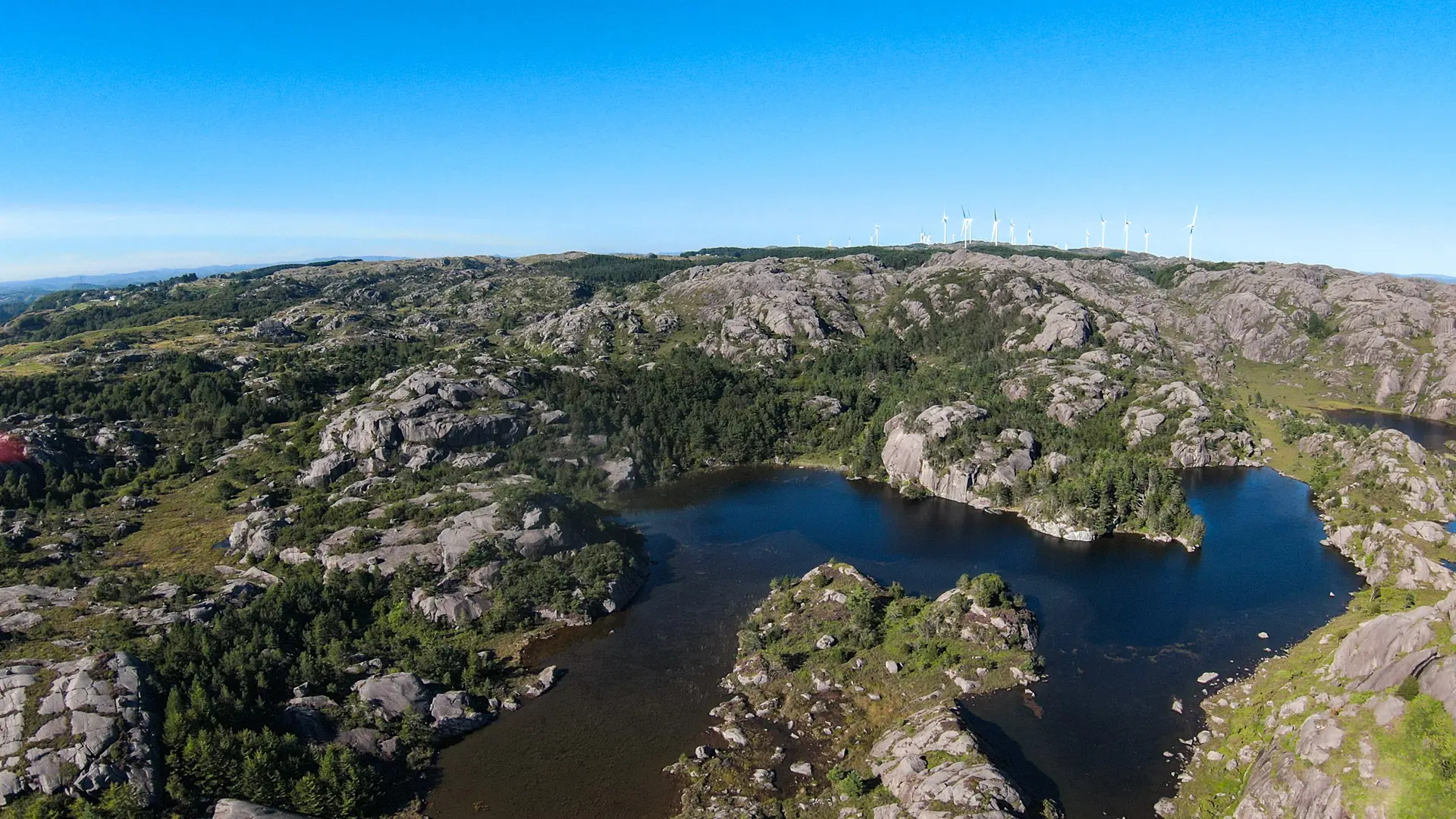 Norwegen von oben