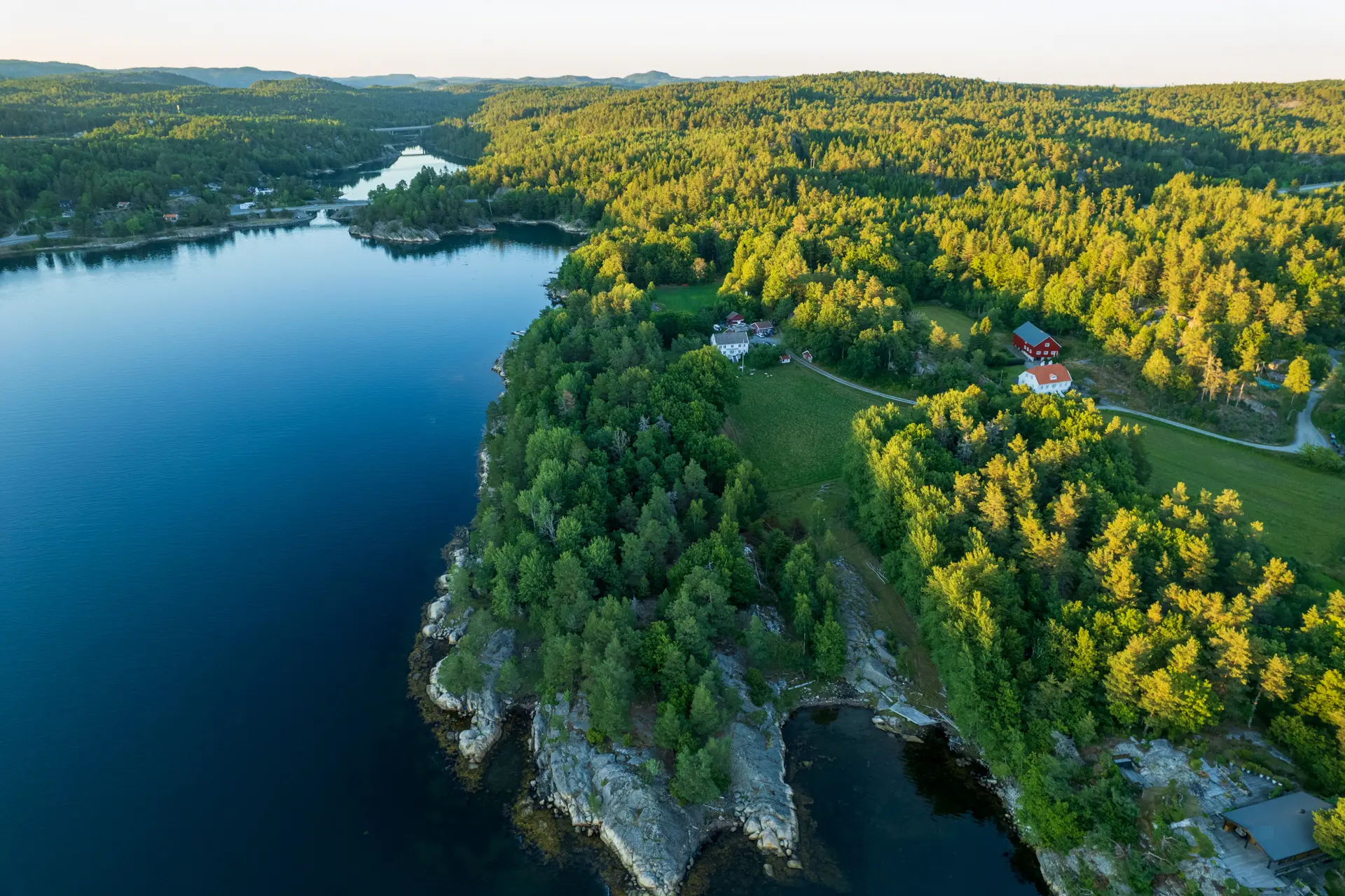 Norwegen von oben