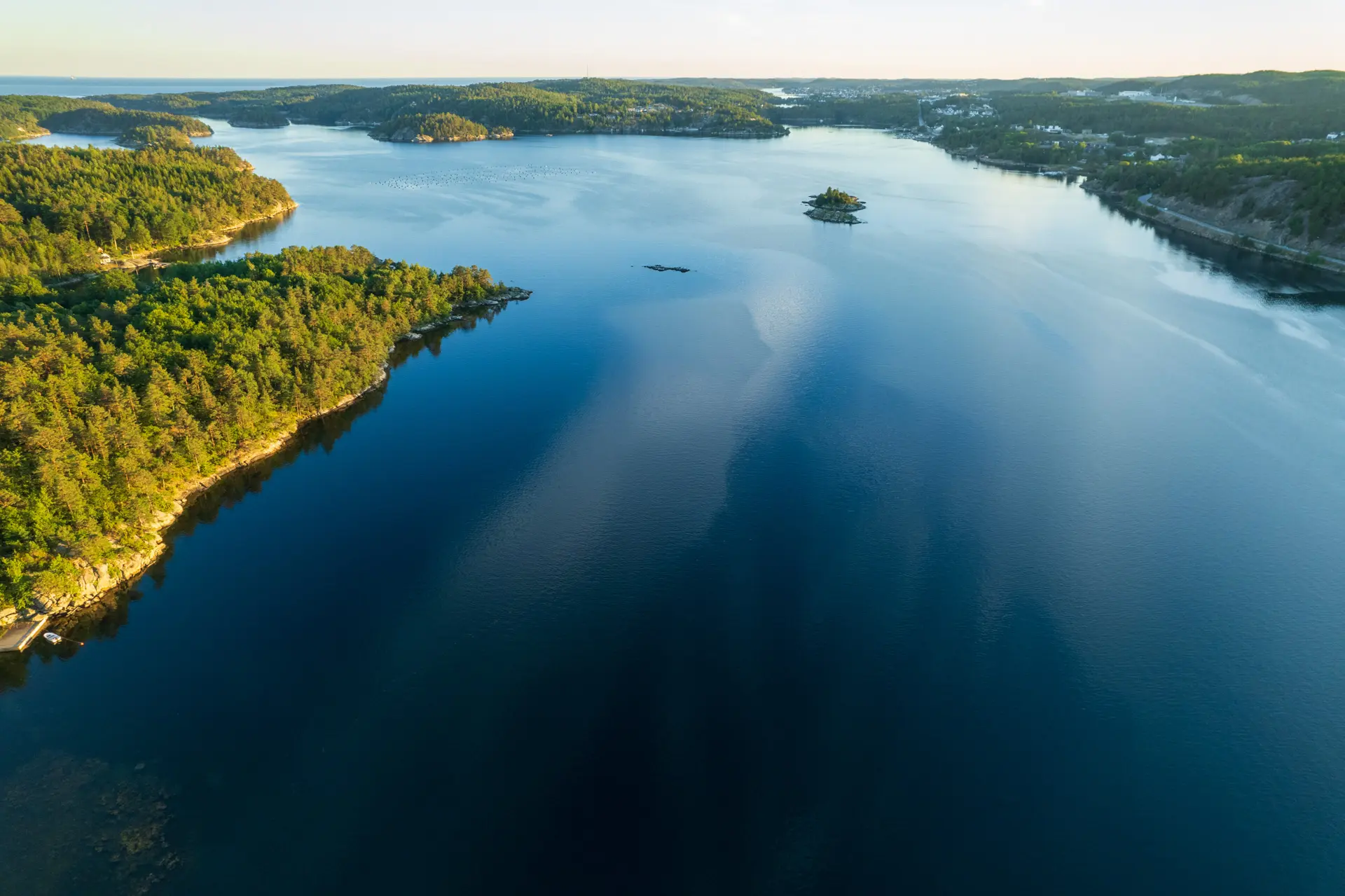 Norwegen von oben