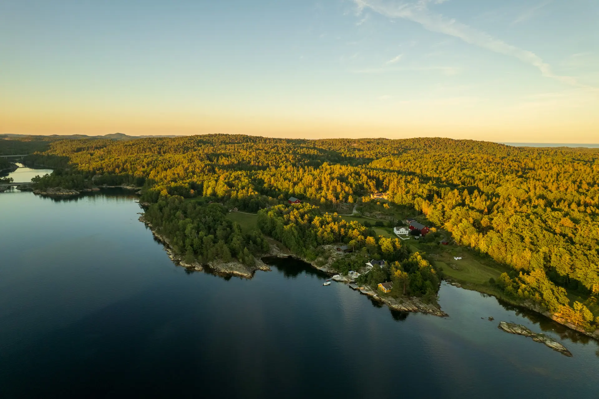 Norwegen von oben